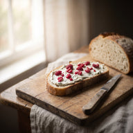 Frischkäse aufs Brot, in fünf Minuten — Langschläfer