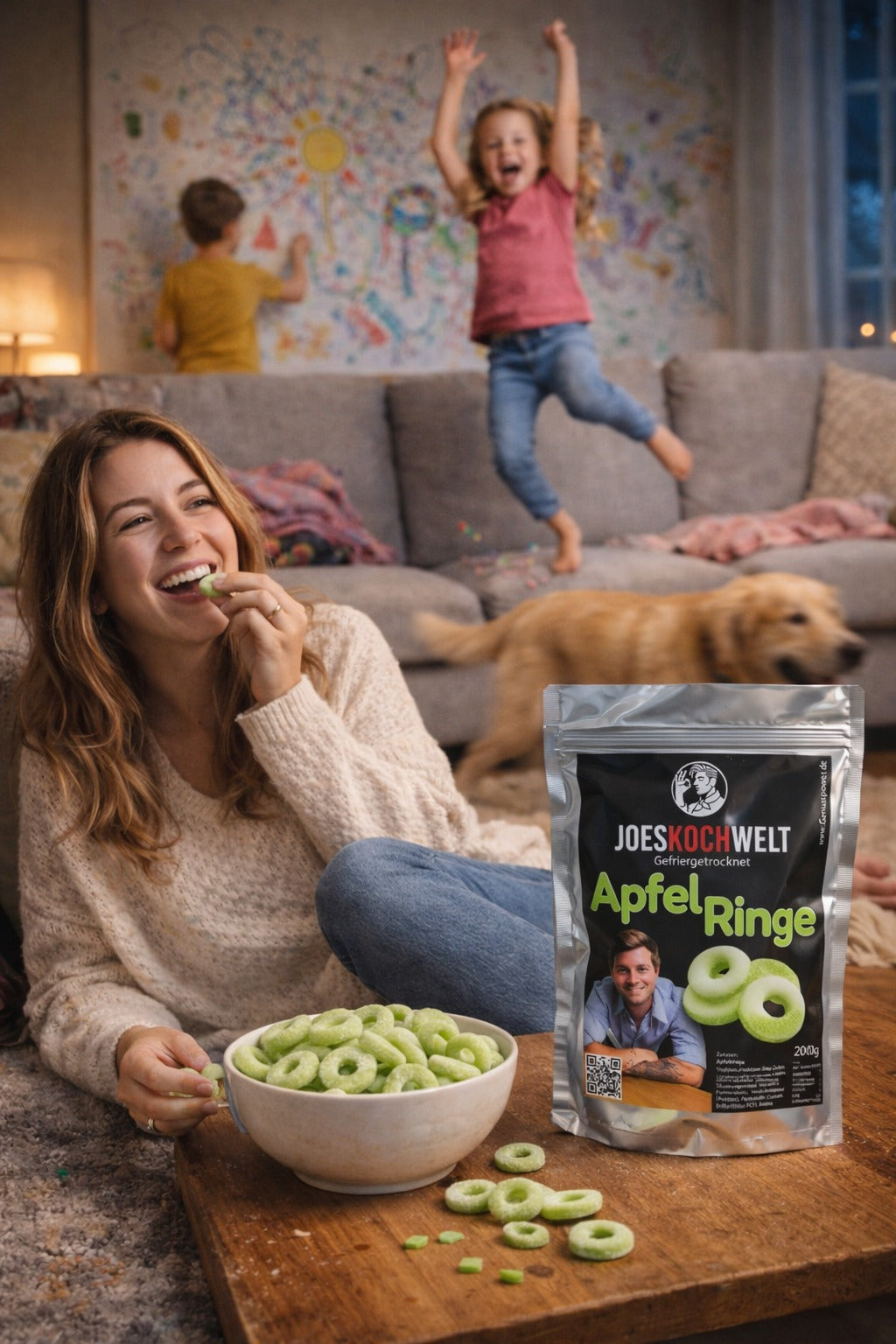 Knusprige Apfelringe – Candy neu gedacht (Joeskochwelt)