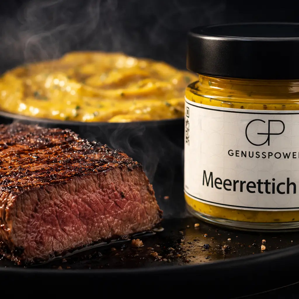 Meerrettich Senf Frisch scharf und fein abgestimmt