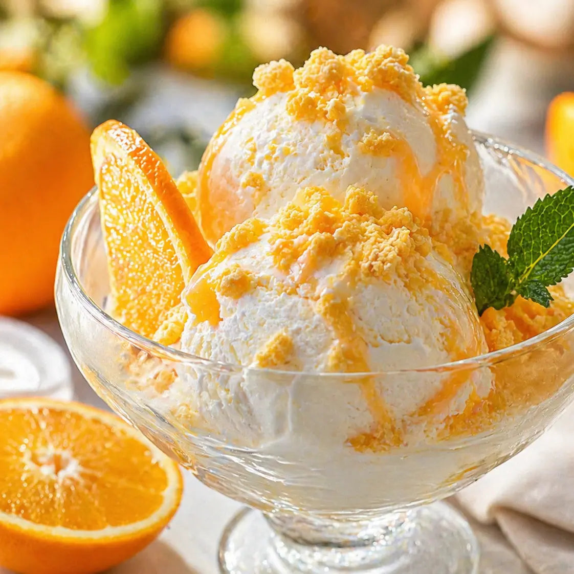 Gefriergetrocknete Orange M