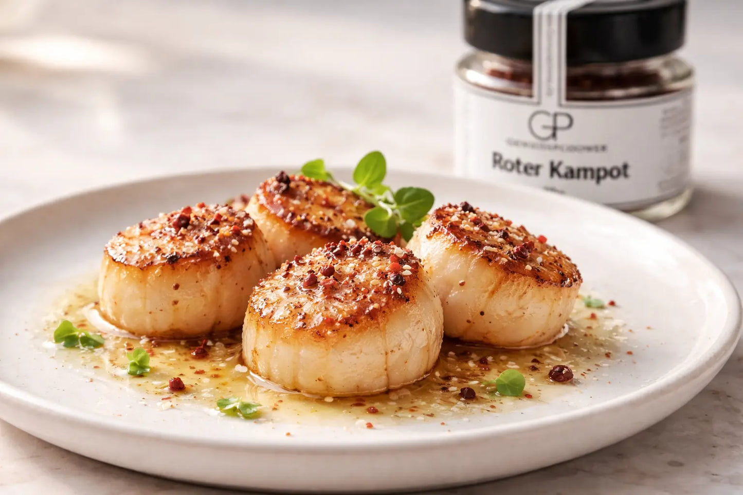 Roter Kampot Pfeffer – Edler Gourmet-Pfeffer mit fruchtiger Schärfe