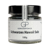 Schwarzes Hawaii Salz · Meersalz mit Aktivkohle