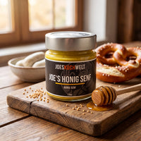 Joe's Honig Senf mit Brezel und Honig