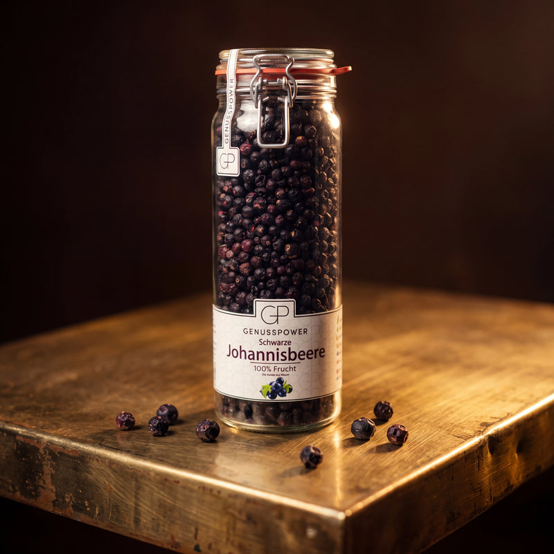 Johannisbeeren — Herb säuerlich. Luftig & knusprig.