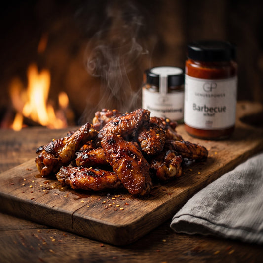 Chicken Wings, doppelt gegart — Männerhandtasche