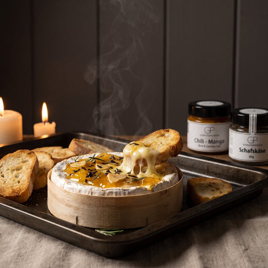 Ofen-Camembert mit Chili Mango — Dauerbrenner