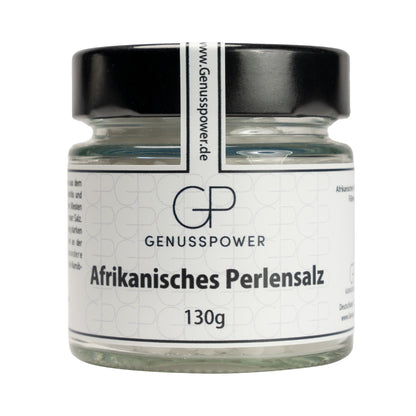 Afrikanisches Perlensalz - Einzigartige Salzperlen aus den Küstenregionen Afrikas