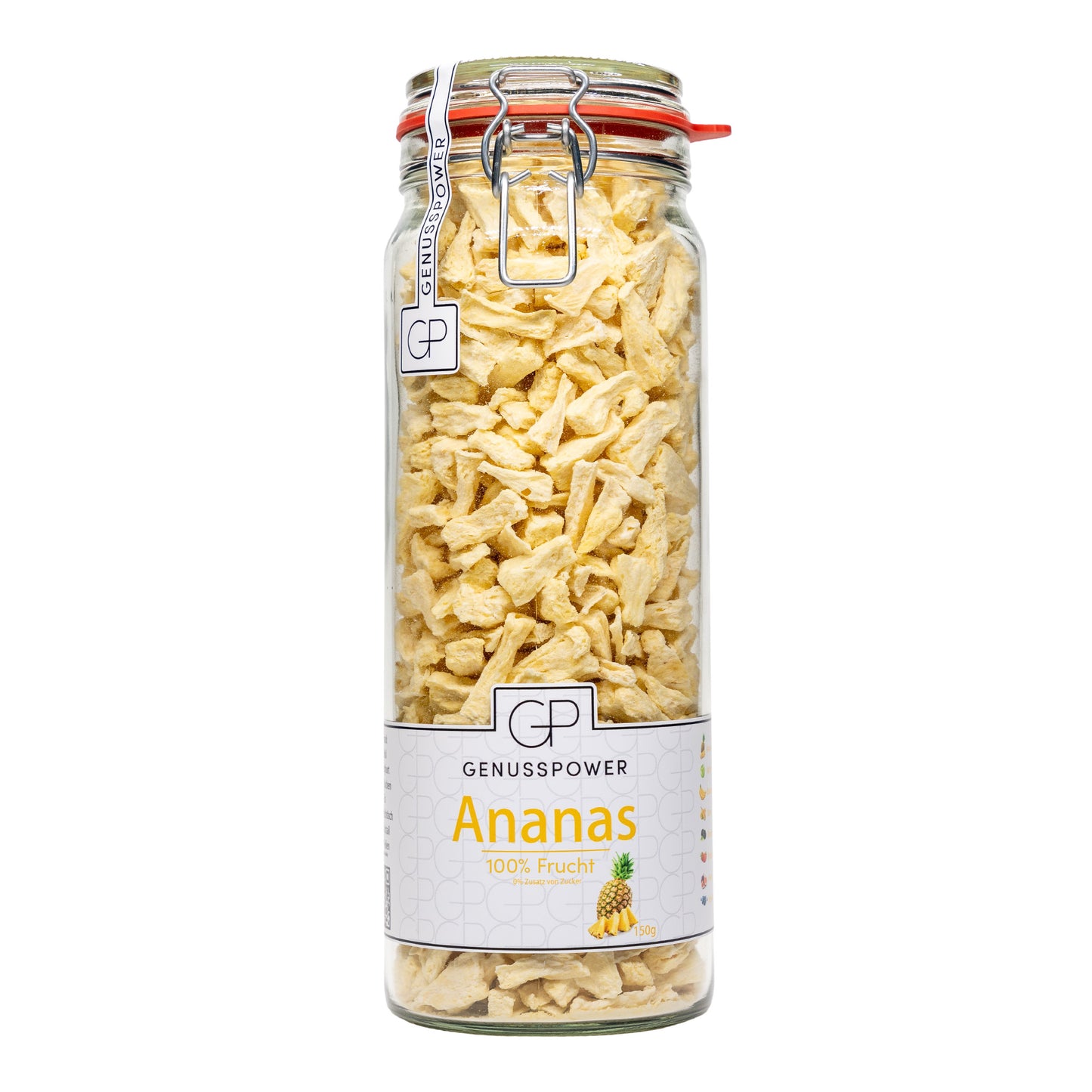 Gefriergetrocknete Ananas XL