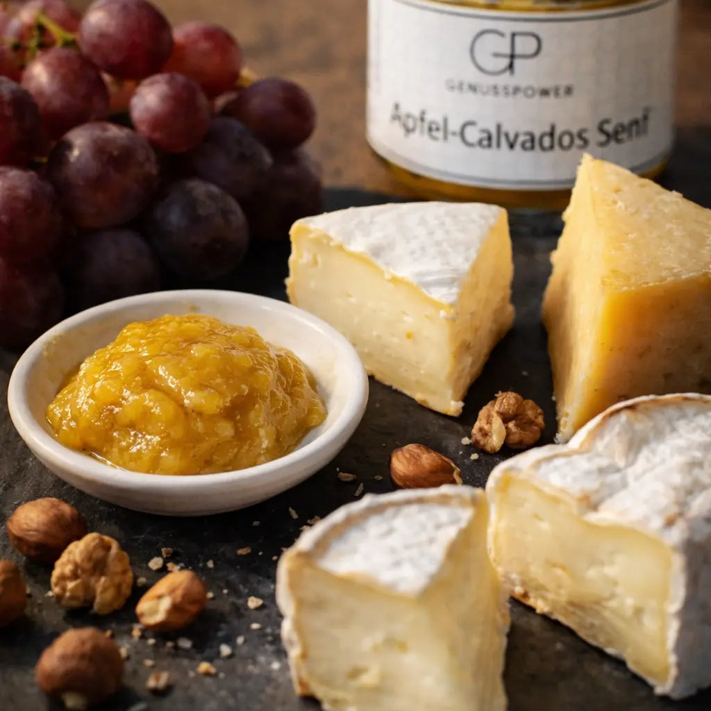 Apfel Calvados Senf - Fruchtig edel und voller Charakter