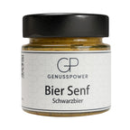 Bier Senf Schwarzbier - Malzig würzig und voller Charakter