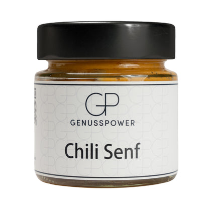 Chili Senf - Würzig scharf und einfach vielseitig