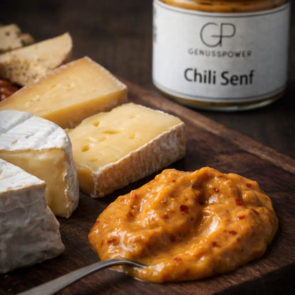 Chili Senf - Würzig scharf und einfach vielseitig