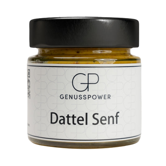 Dattel Senf Süß würzig und wunderbar ausgewogen