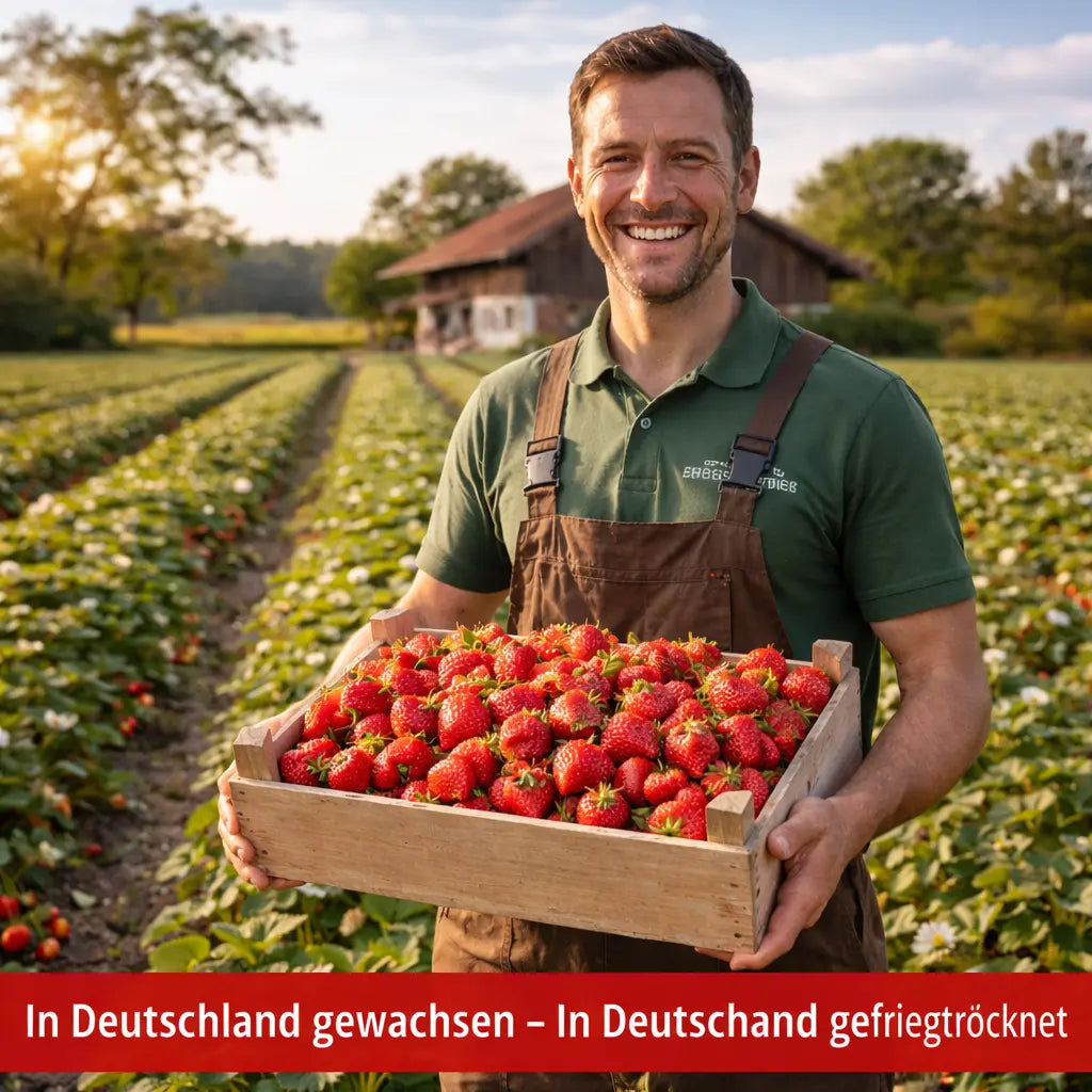 Gefriergetrocknete Erdbeeren XL