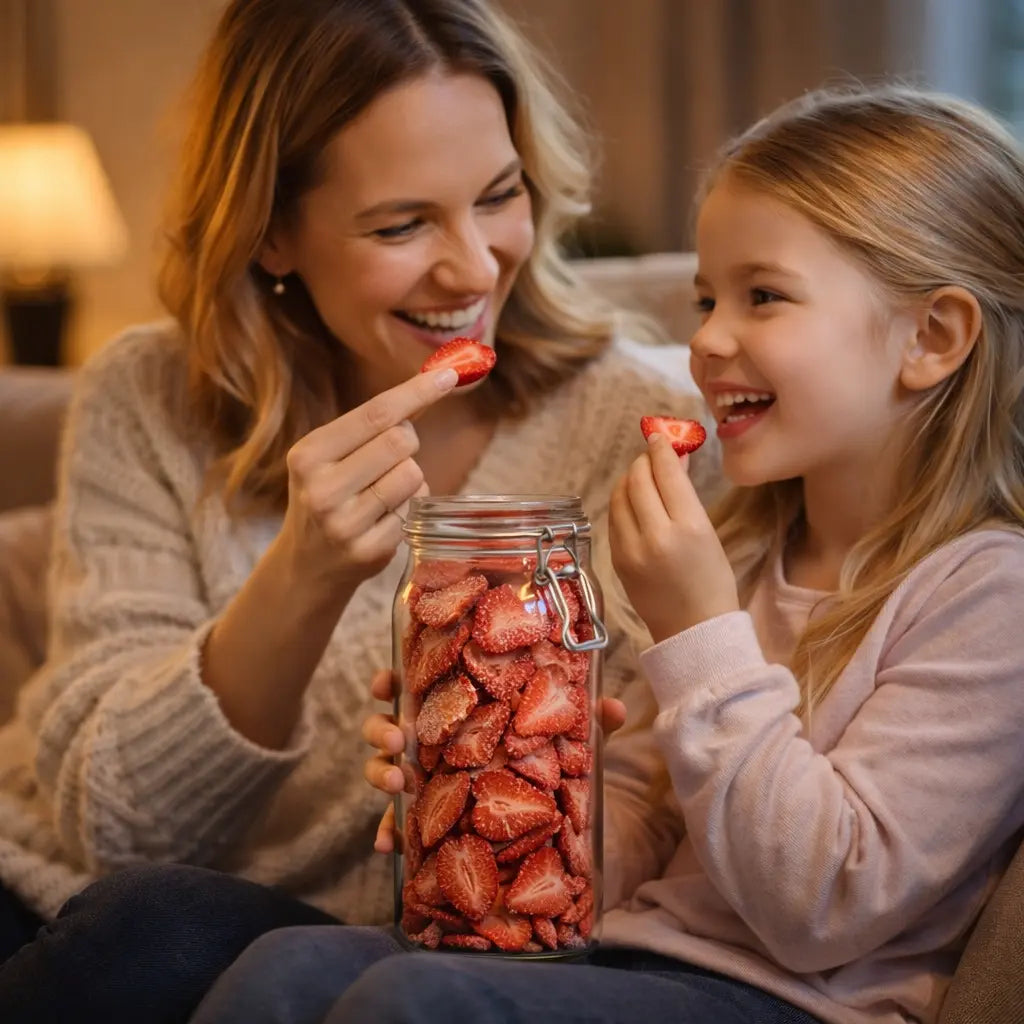 Gefriergetrocknete Erdbeeren XL