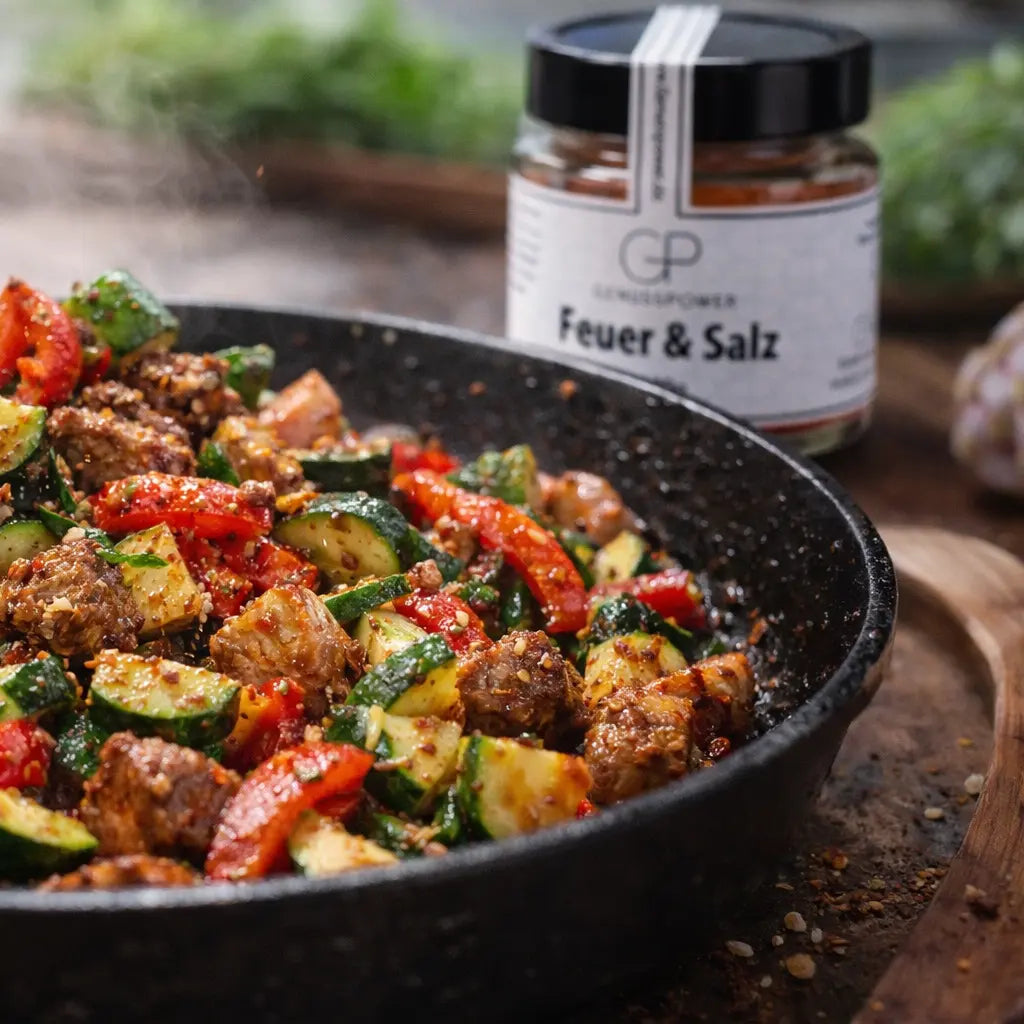 Feuer und Salz - Meersalz und Chili in perfekter Balance