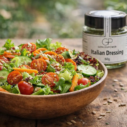 Italian Dressing Gewürz – Mediterrane Kräuter Mischung für Salat, Dressing & leichte Küche