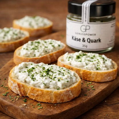 Käse Quark - Würzige Kräutermischung für Quark und Frischkäse