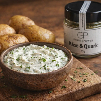 Käse Quark - Würzige Kräutermischung für Quark und Frischkäse