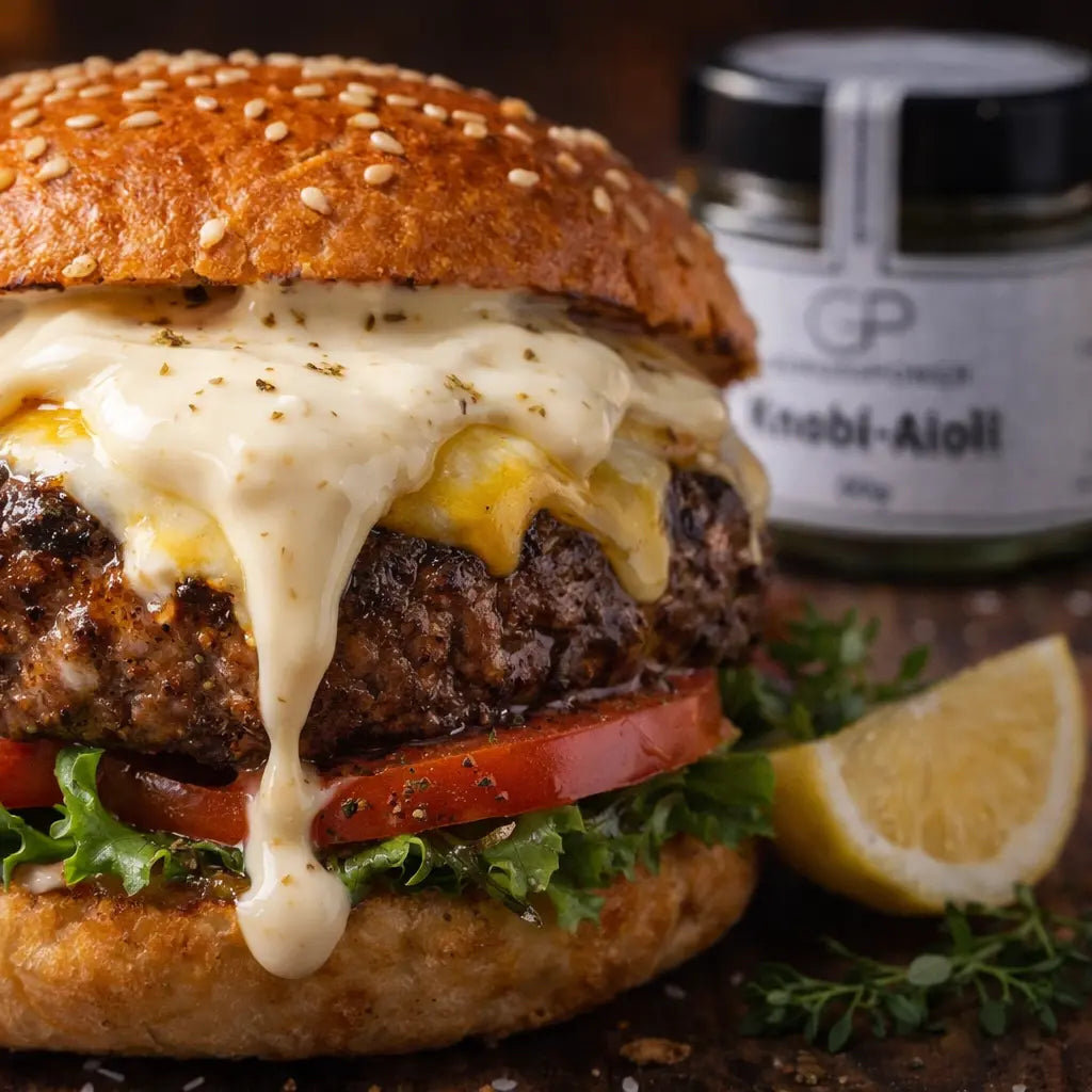 Knobi Aioli - Der intensive Knoblauchgenuss für Dips und Saucen