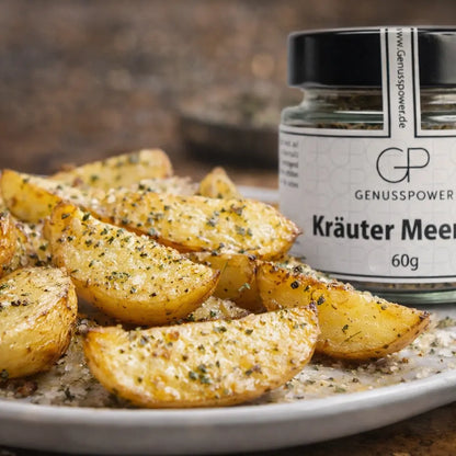Kräuter Meersalz - Feines Meersalz verfeinert mit aromatischen Kräutern