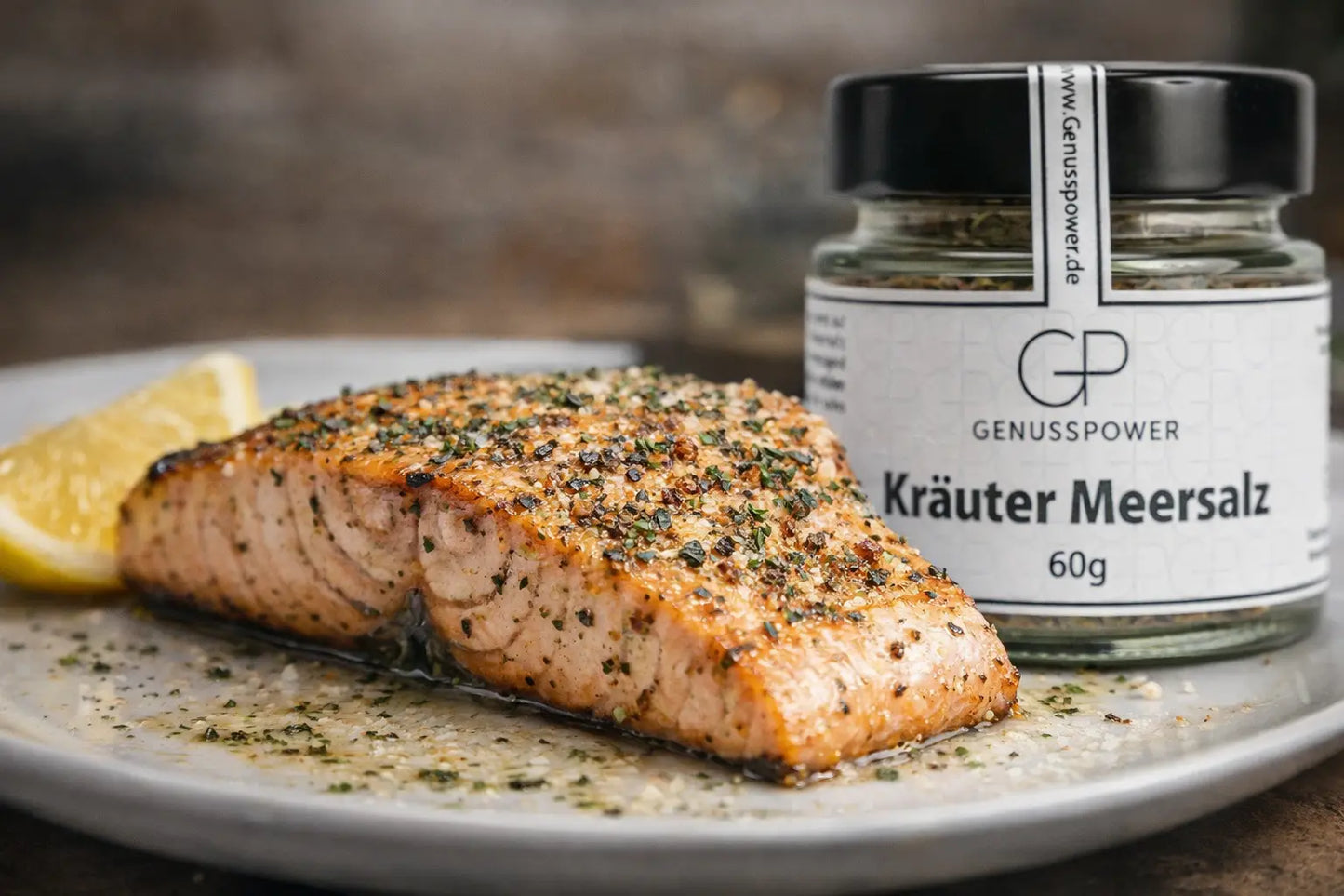 Kräuter Meersalz - Feines Meersalz verfeinert mit aromatischen Kräutern