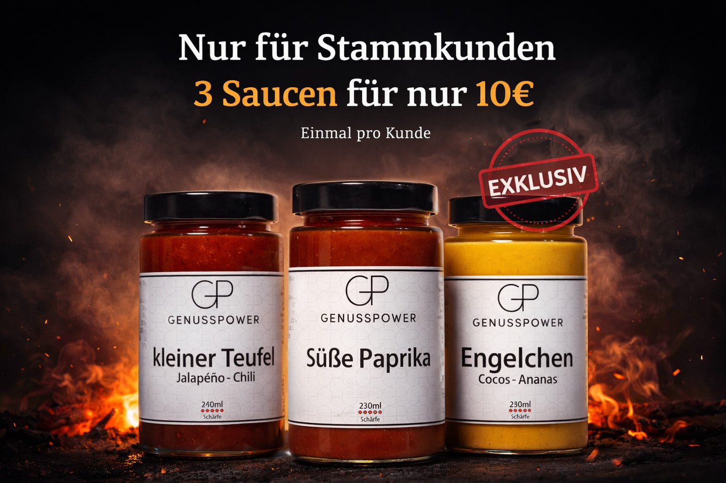 Must Try Bundle - Grillsaucen