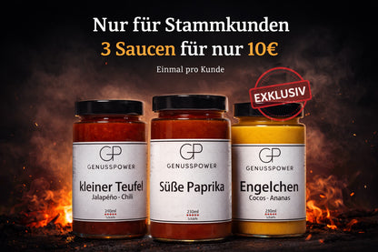 Must Try Bundle - Grillsaucen