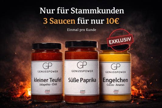 Must Try Bundle - Grillsaucen