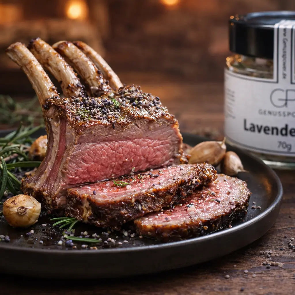 Lavendel Salz - Feines Salz mit aromatischen Lavendelblüten