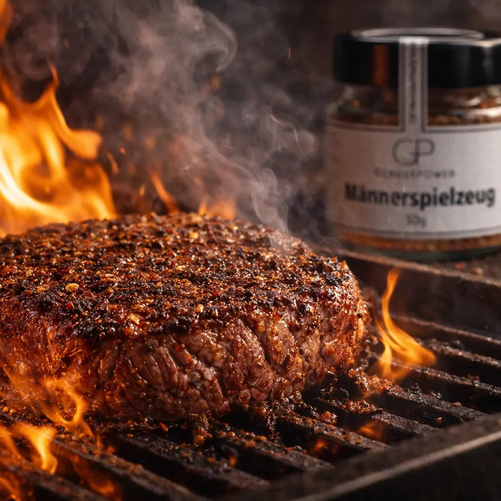 Männerspielzeug - Gewürzmischung für Fleisch, Grill, Kräuterbutter und BBQ