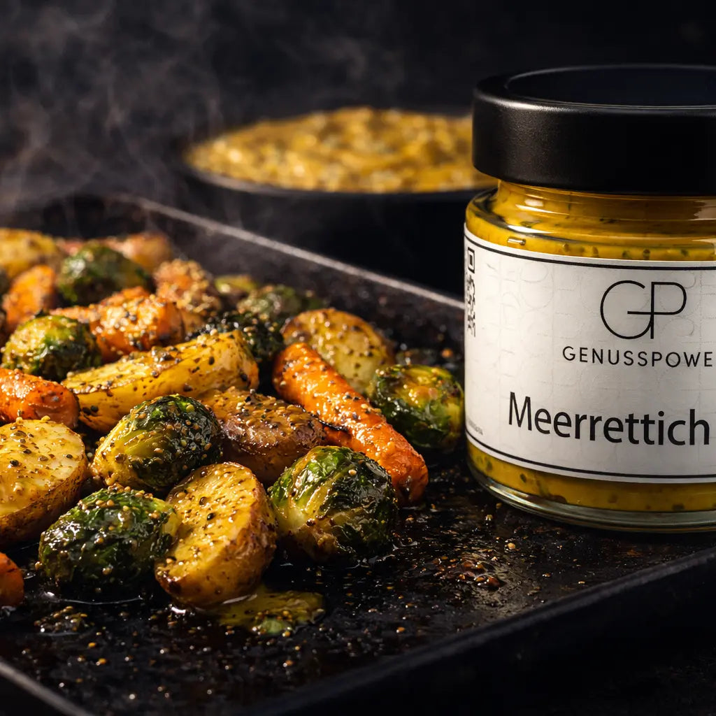 Meerrettich Senf Frisch scharf und fein abgestimmt