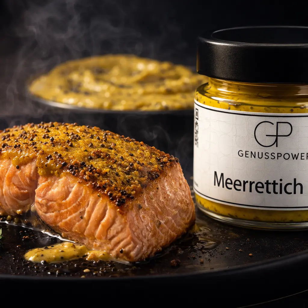 Meerrettich Senf Frisch scharf und fein abgestimmt