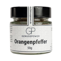 Orangenpfeffer - Fruchtige Orange trifft auf feine Pfefferschärfe