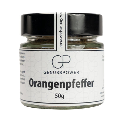Orangenpfeffer - Fruchtige Orange trifft auf feine Pfefferschärfe
