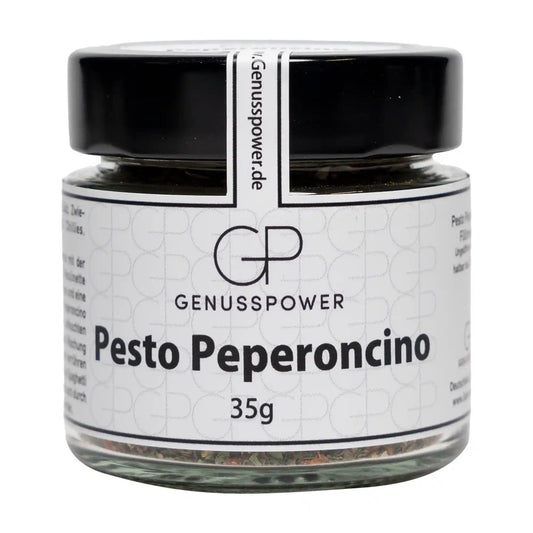 Pesto Peperoncino - Mediterrane Gewürzmischung mit feiner Schärfe
