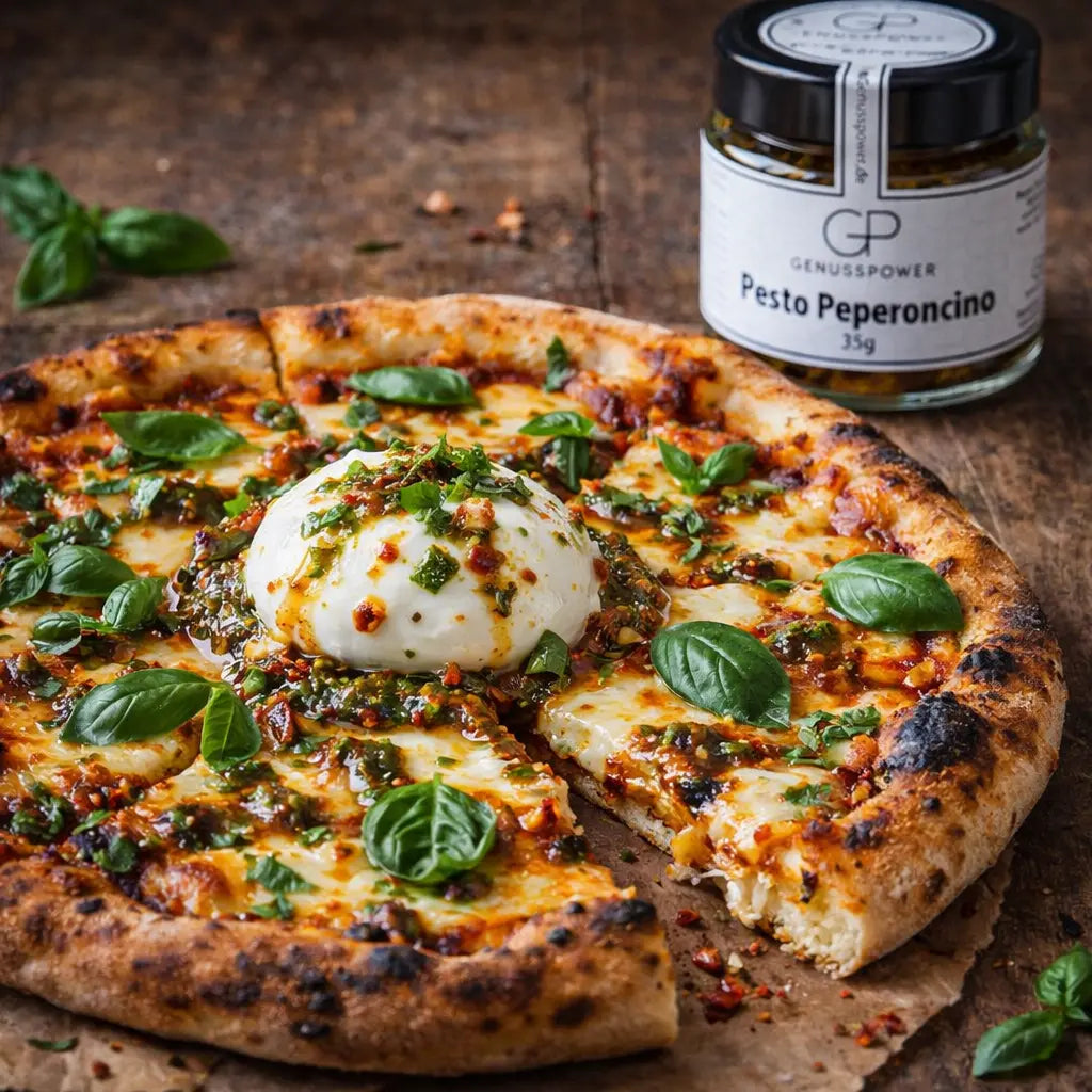 Pesto Peperoncino - Mediterrane Gewürzmischung mit feiner Schärfe