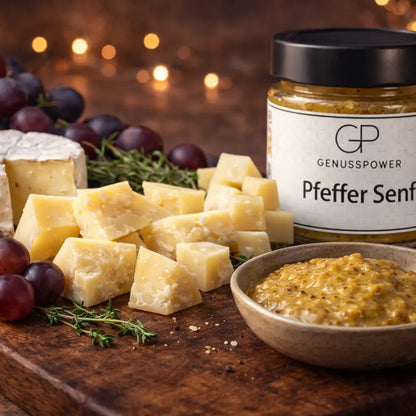 Pfeffer Senf - Würzig scharf und voller Charakter