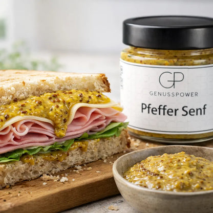 Pfeffer Senf - Würzig scharf und voller Charakter