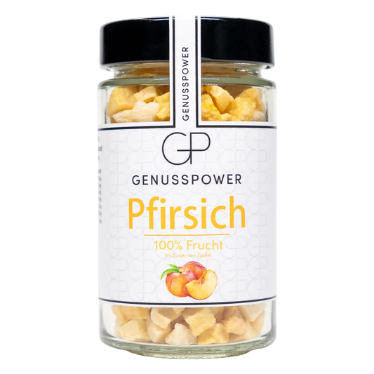 Gefriergetrocknete Pfirsich M