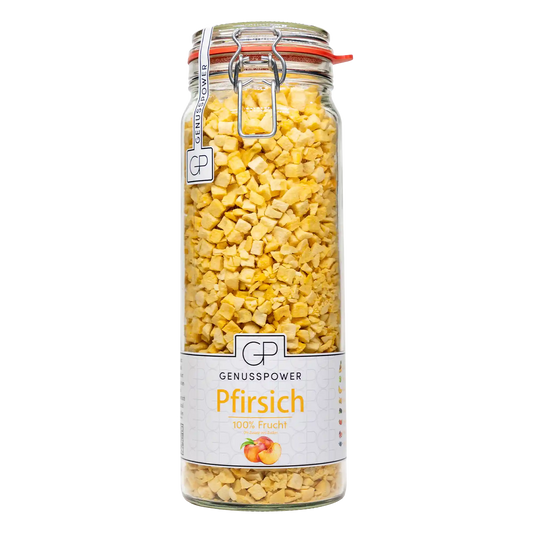 Gefriergetrocknete Pfirsich XL