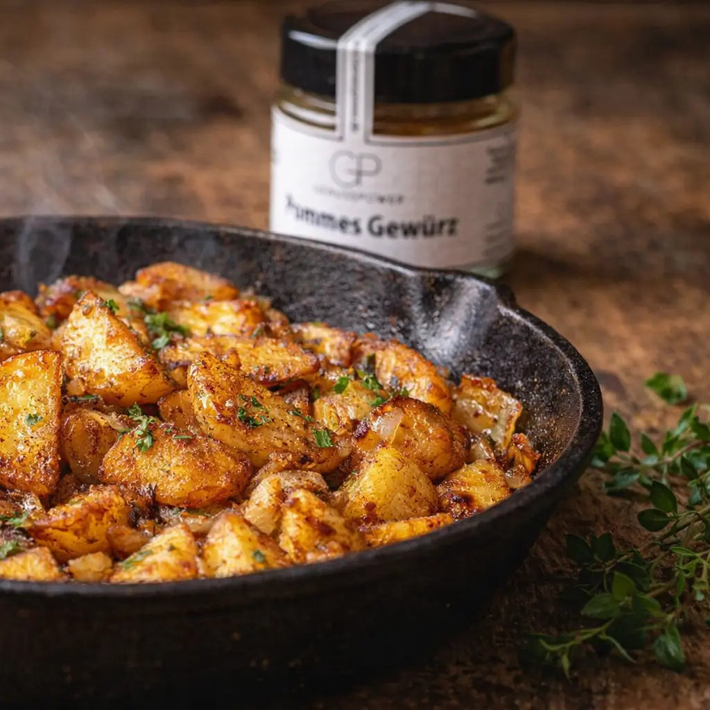 Pommes Gewürz - Die perfekte Würze für knusprige Pommes