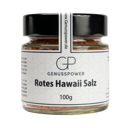 Hawaii Salz Rot - Edles Meersalz mit natürlicher roter Vulkanerde