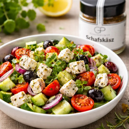 Schafskäse Gewürz - Mediterrane Kräuter für Schafskäse und Feta