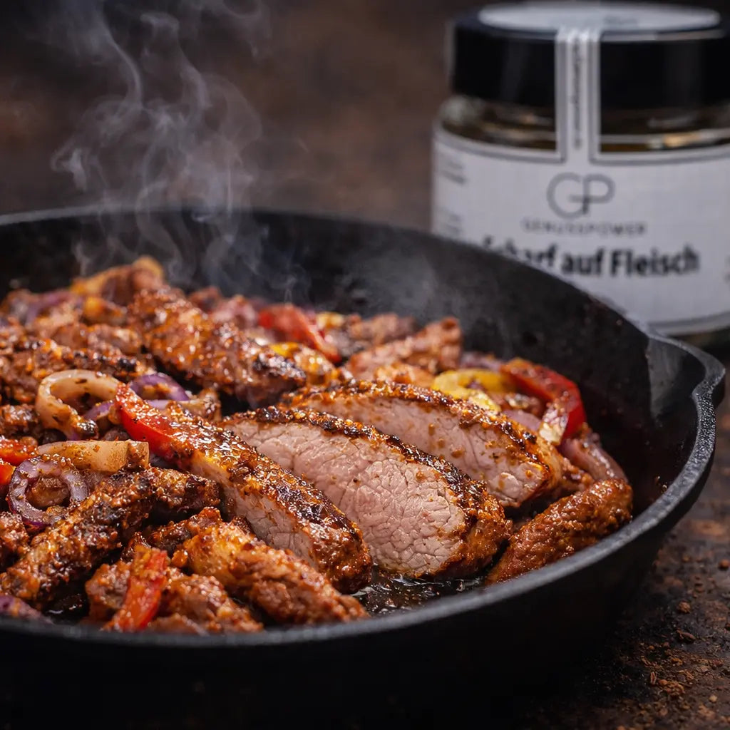 Scharf auf Fleisch - Kräftige Würze mit feuriger Schärfe