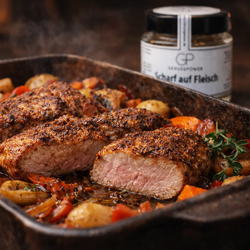 Scharf auf Fleisch - Kräftige Würze mit feuriger Schärfe