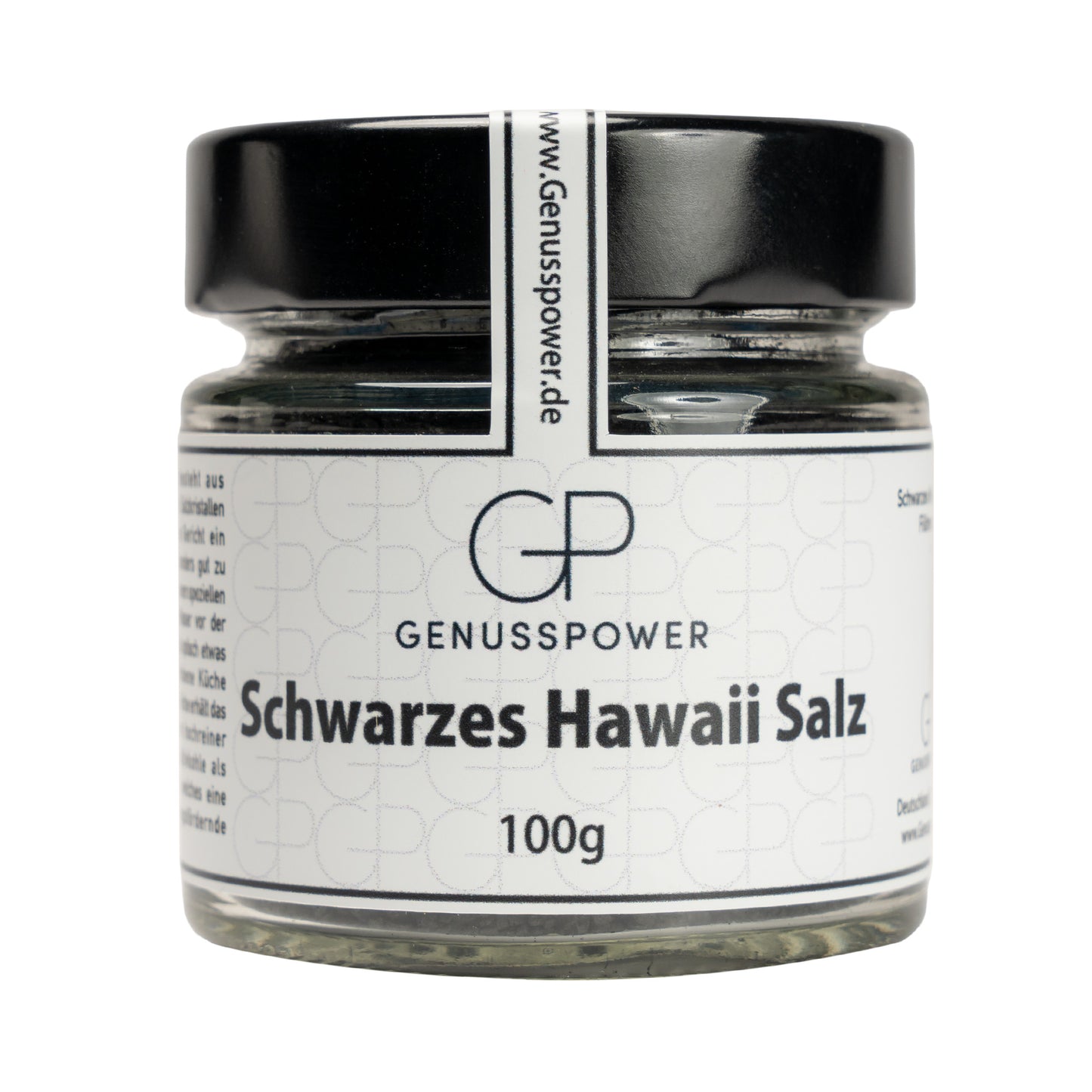 Hawaii Salz Schwarz - Edles Meersalz mit natürlicher Aktivkohle