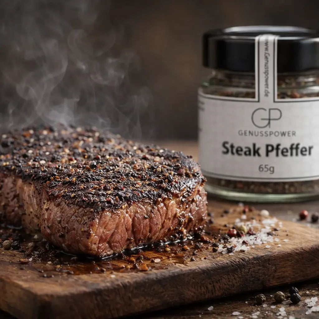 Steak Pfeffer Die perfekte Pfeffermischung für saftige Steaks