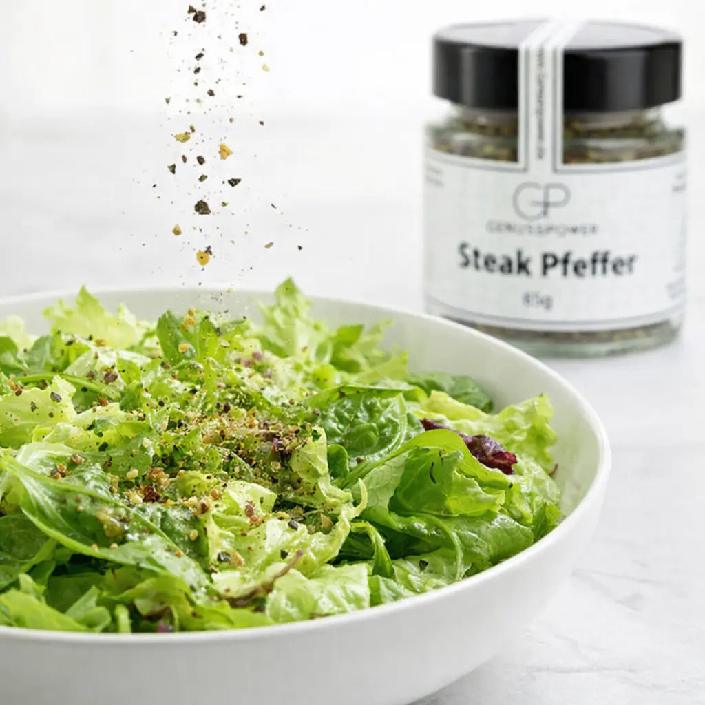 Steak Pfeffer Die perfekte Pfeffermischung für saftige Steaks