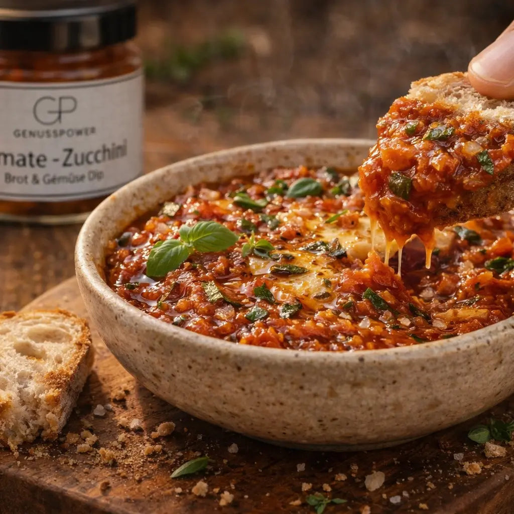 Tomate Zucchini Der leichte Gemüse Aufstrich für jeden Tag